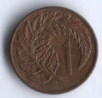 Монета 1 цент. 1985 год, Новая Зеландия.