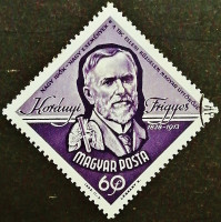 Почтовая марка. "Доктор Фригиес Кораньи". 1963 год, Венгрия.