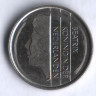 Монета 10 центов. 1996 год, Нидерланды.