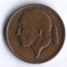 Монета 50 сантимов. 1969 год, Бельгия (Belgique).