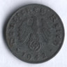 Монета 1 рейхспфенниг. 1942 год (B), Третий Рейх.