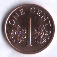 1 цент. 1986 год, Сингапур.