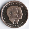 Монета 5 сентаво. 1984(Mo) год, Доминиканская Республика. Proof.