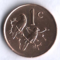 1 цент. 1987 год, ЮАР.