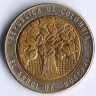 Монета 500 песо. 2006 год, Колумбия.