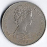 Монета 50 центов. 1984 год, Новая Зеландия.