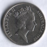 Монета 10 центов. 1998 год, Австралия.