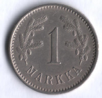 1 марка. 1922 год, Финляндия.
