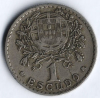 Монета 1 эскудо. 1927 год, Португалия.