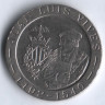 Монета 200 песет. 1993 год, Испания. Хуан Луис Вивес.