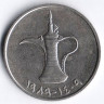 Монета 1 дирхам. 1989 год, ОАЭ.