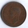 Монета 1 пенни. 1940 год, Великобритания.