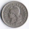 Монета 10 сентаво. 1941 год, Аргентина.