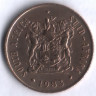 2 цента. 1983 год, ЮАР.