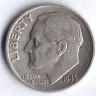 Монета 10 центов. 1946(S) год, США.