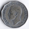 Монета 5 центов. 1952 год, Канада.