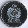 Монета 2 рупии. 2013 год, Шри-Ланка.