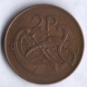 Монета 2 пенса. 1978 год, Ирландия.