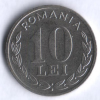 10 лей. 1995 год, Румыния.