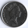 10 центов. 2005 год, Соломоновы острова.