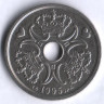 Монета 2 кроны. 1995 год, Дания. LG;JP;A.