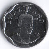 Монета 10 центов. 2015 год, Свазиленд.