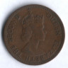 Монета 5 милей. 1956 год, Кипр.