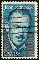Почтовая марка. "Джон Стейнбек". 1979 год, США.