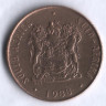 2 цента. 1988 год, ЮАР.