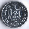 Монета 5 баней. 2010 год, Молдова.