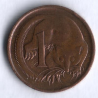 Монета 1 цент. 1983 год, Австралия.