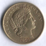 Монета 10 сентаво. 1960 год, Перу.