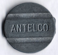 Телефонный жетон ANTELCO "K", Парагвай.