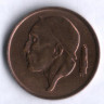Монета 50 сантимов. 1980 год, Бельгия (Belgique).