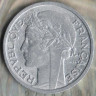Монета 2 франка. 1950(B) год, Франция.
