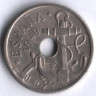 Монета 50 сентимо. 1949(54) год, Испания.