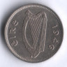 Монета 3 пенса. 1946 год, Ирландия.