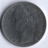 Монета 100 лир. 1964 год, Италия.