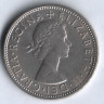 Монета 2 шиллинга. 1965 год, Великобритания.