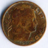 Монета 5 сентаво. 1950 год, Аргентина. Тип I.