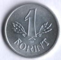 Монета 1 форинт. 1984 год, Венгрия.