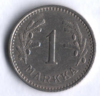 1 марка. 1932 год, Финляндия.