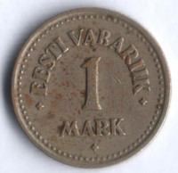 1 марка. 1924 год, Эстония.