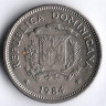 Монета 5 сентаво. 1984(Mo) год, Доминиканская Республика.