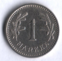 1 марка. 1933 год, Финляндия.