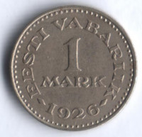 1 марка. 1926 год, Эстония.