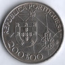 Монета 200 эскудо. 1992 год, Португалия. 500 лет открытию Нового Света.