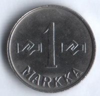 1 марка. 1960 год, Финляндия.