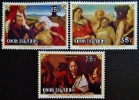 Набор марок (3 шт.). "Пасха". 1978 год, Острова Кука.