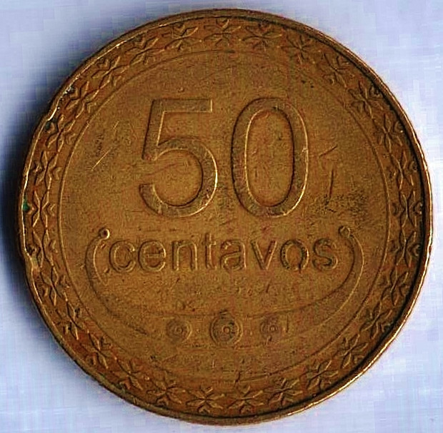 Монета 50 сентаво. 2006 год, Восточный Тимор.